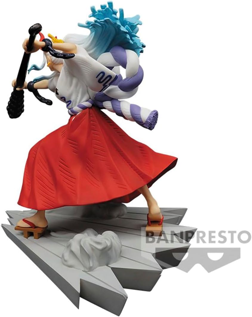 Banpresto Figure Statue One Piece Yamato Senkozekkei - Height 11cm - Multicolor