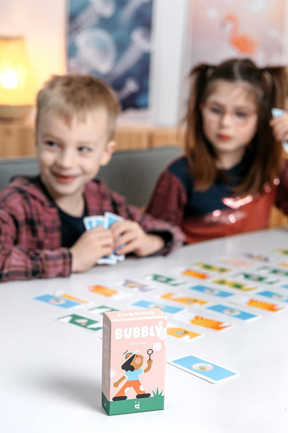 HUCH!- Bubble Juego de Cartas, Color Crema (Helvetiq 99234