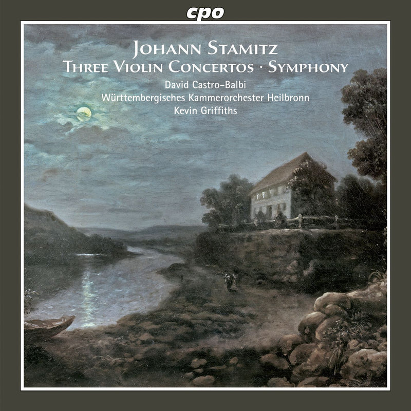 Johann Stamitz: Three Violin Concertos/Symphony