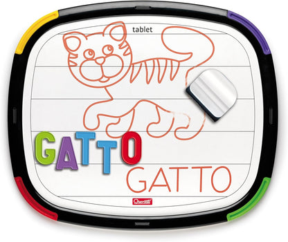Quercetti 5321 Tablet Magnetic Basic Magnetic Letters