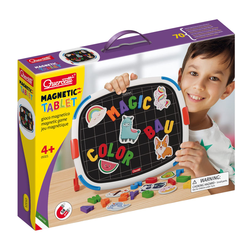 QUERCETTI-Quercetti-5321 Tablet, Juguetes magnéticos, Multicolor (58