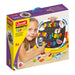 Quercetti Q5341 Quercetti-5341 Tablet Letters and Numbers, Kids' Magnetic Drawing Boards, Black, L40cm x W34cm x D9cm Single