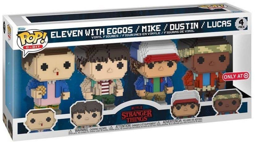 Funko POP! 8 Bit: Stranger Things 4pk (63729)
