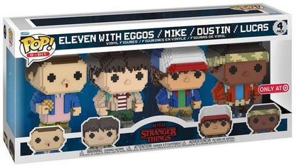 Funko POP! 8 Bit: Stranger Things 4pk (63729)