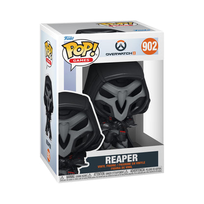 Funko POP! Games: Overwatch 2- Reaper - Collectable Vinyl Figure - Gift Idea - Official Merchandise - Toys for Kids & Adults - Video Games Fans - Model Figure for Collectors and Display One Size Multicolor