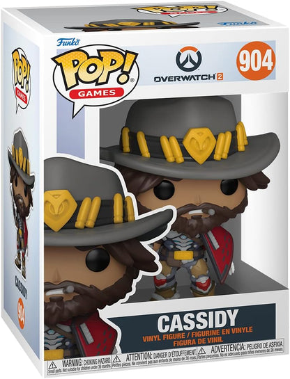 Funko Pop! Games: Overwatch 2- Cassidy - McCree - Figura in Vinile da Collezione - Idea Regalo - Merchandising Ufficiale - Giocattoli per Bambini e Adulti - Video Games Fans