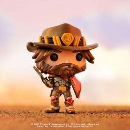 Funko Pop! Games: Overwatch 2- Cassidy - McCree - Figura in Vinile da Collezione - Idea Regalo - Merchandising Ufficiale - Giocattoli per Bambini e Adulti - Video Games Fans