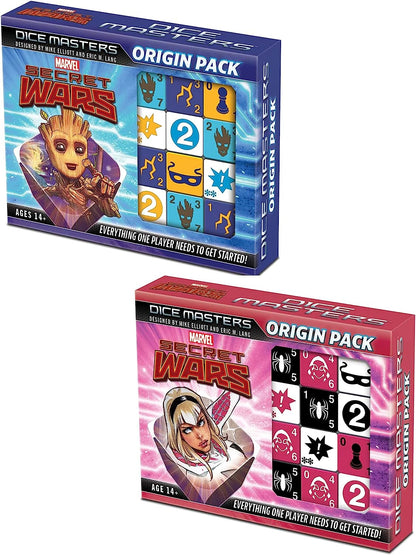 Marvel Dice Masters: Secret Wars Origin Packs Display