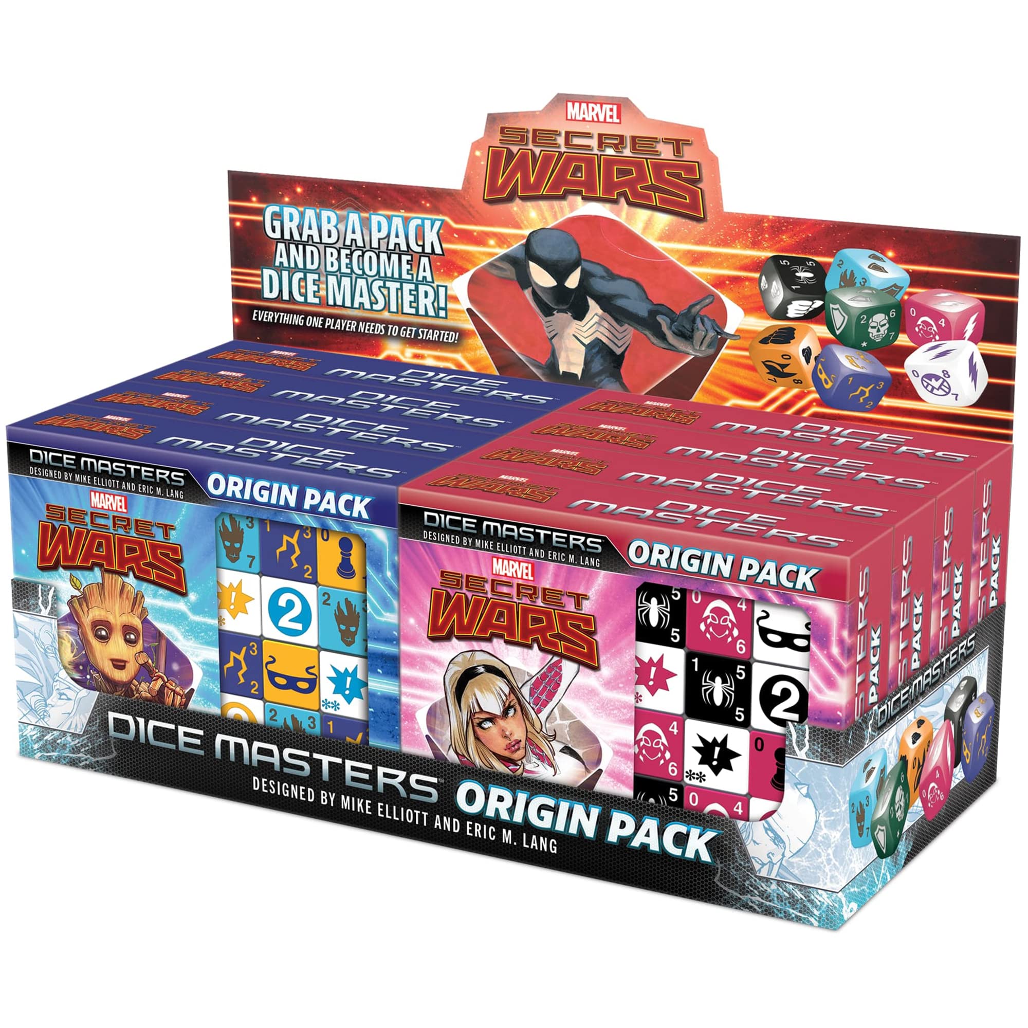 Marvel Dice Masters: Secret Wars Origin Packs Display