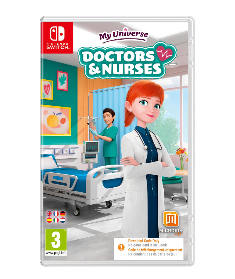 My Universe: Doctors and Nurses, Switch Code-in-box