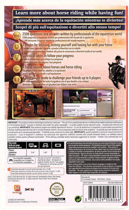 EQUESTRIAN TRAINING (Code in a Box