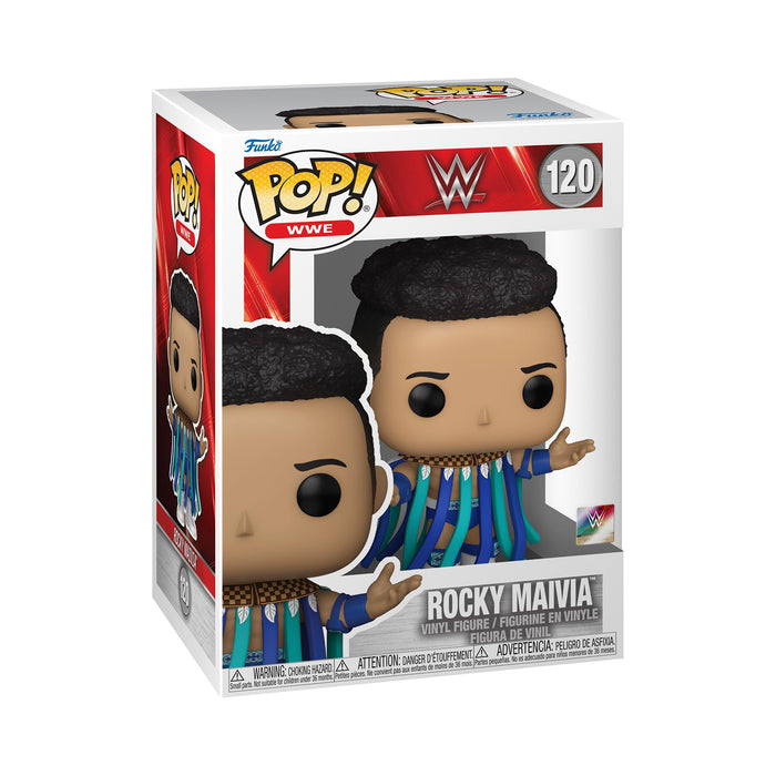 Funko Pop! WWE: Rocky Maivia - Dwayne "The Rock" Johnson - Collectable Vinyl Figure - Gift Idea - Official Merchandise - Toys for Kids & Adults - Sports Fans - Model Figure for Collectors and Display