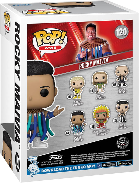 Funko Pop! WWE: Rocky Maivia - Dwayne "The Rock" Johnson - Collectable Vinyl Figure - Gift Idea - Official Merchandise - Toys for Kids & Adults - Sports Fans - Model Figure for Collectors and Display