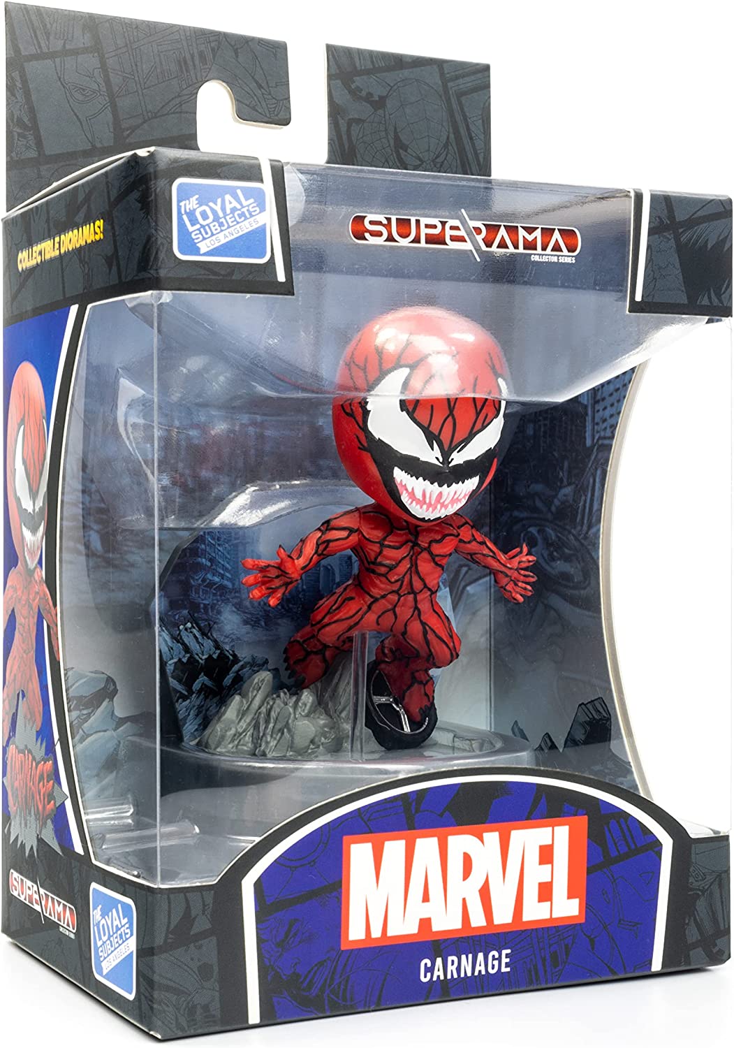 The Loyal Subjects - Superama - Marvel Carnage Diorama