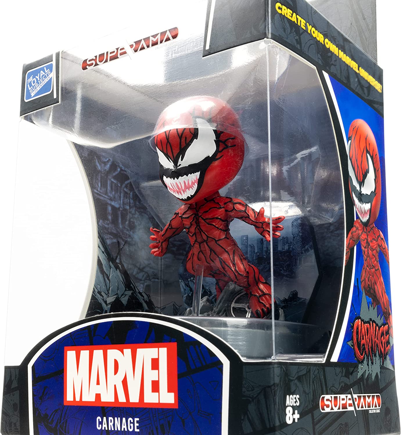 The Loyal Subjects - Superama - Marvel Carnage Diorama