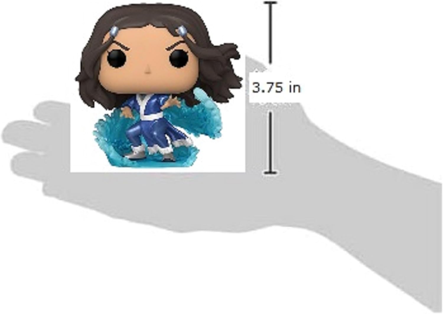 Funko POP! Animation Avatar Katara (Glow in The Dark & Metallic), Exclusive