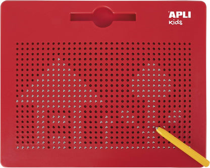 APLI Kids 18792 Educational Board Magnetic Pen and Example Cards, red, XL (315 x 18 x 257 mm