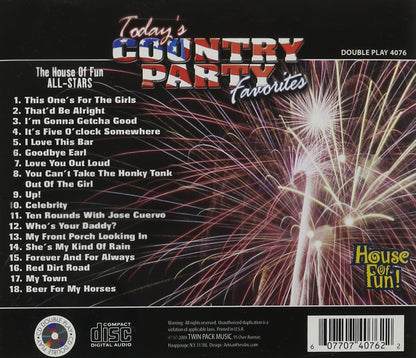 Today's Country Party Favorites