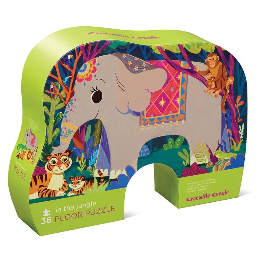 (New Aug) Croc Creek 36-pc Puzzle: In the Jungle (unit 2