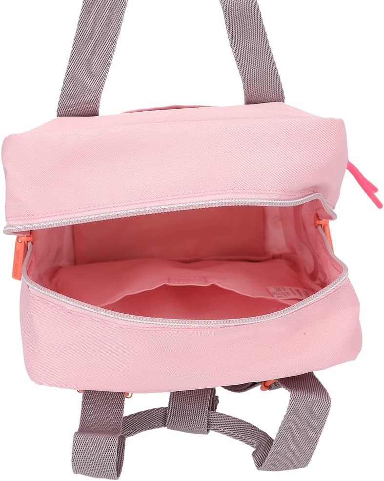 Depesche 12263 TOPModel Happy Together Backpack in Pink with Models and Smile Pattern, Bag with Adjustable Shoulder Strap, Multicoloured