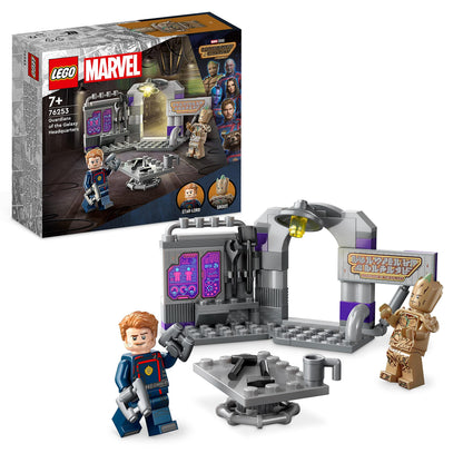LEGO 76253 Marvel Guardians of the Galaxy Headquarters Volume 3 Set with Groot and Star-Lord Minifigures, Super Hero Building Toy for Kids, Girls and Boys 7 and up Single
