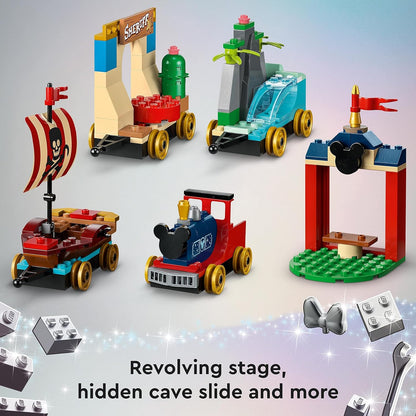 LEGO 43212 Disney: Disney Celebration Train Set with Moana, Woody & 10789 Marvel Spider-Man's Car and Doc Ock Set