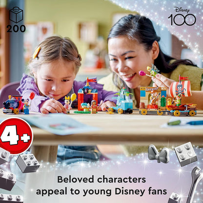 LEGO 43212 Disney: Disney Celebration Train Set with Moana, Woody & 10789 Marvel Spider-Man's Car and Doc Ock Set