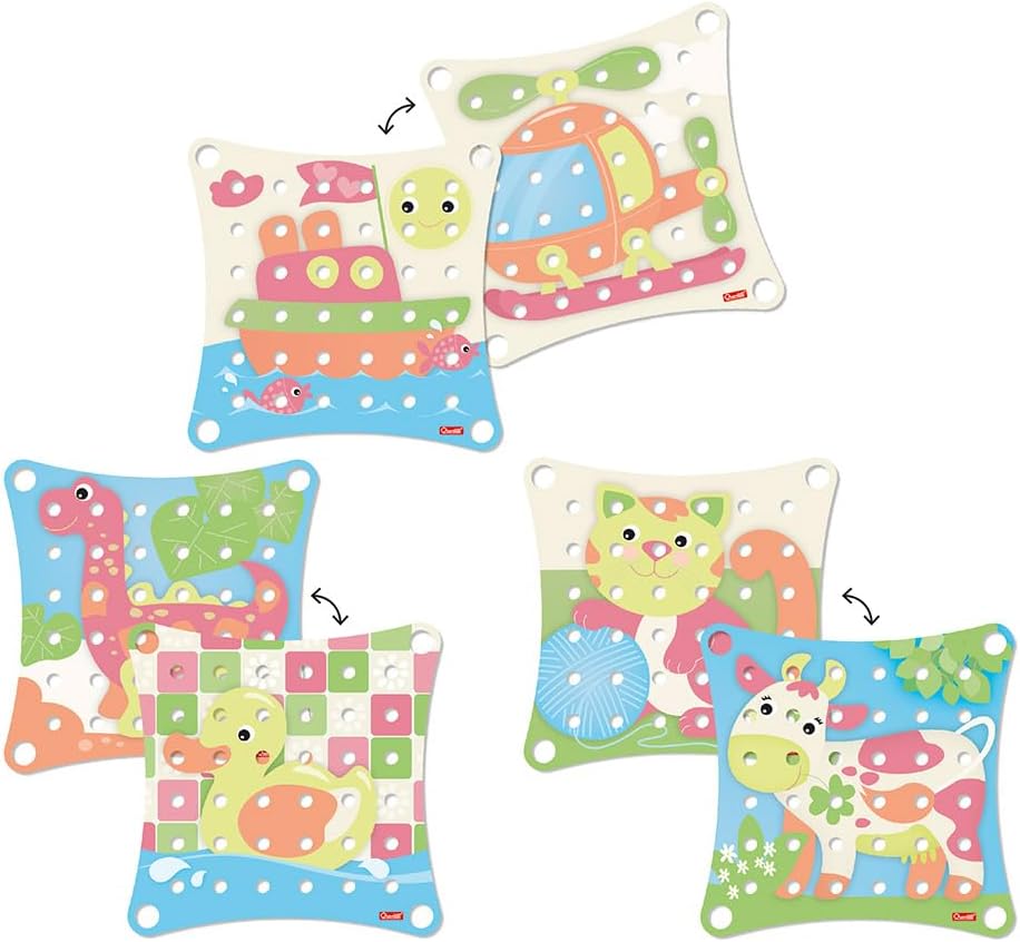 Quercetti Jumbo Peggy Evo Play Organic 41 pieces