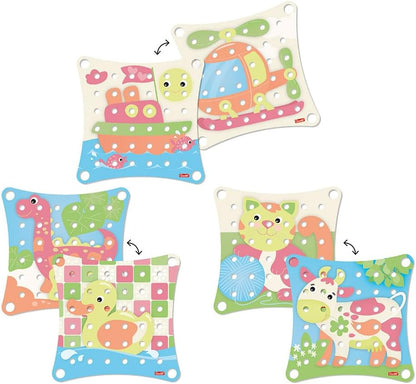 Quercetti Jumbo Peggy Evo Play Organic 41 pieces