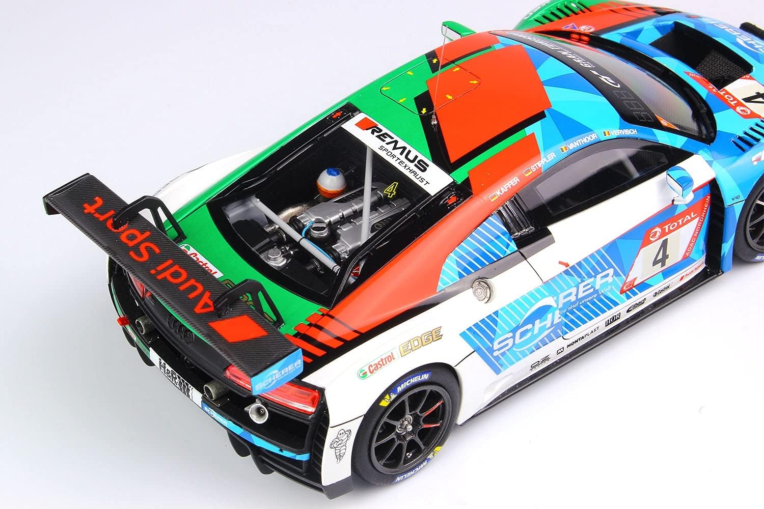 Nunu models - 1/24 Audi R8 Lms Gt3 Evo Winner 24h Nurburgring 2019