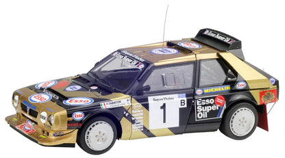 Platz/BEEMAX BX24034 Lancia Delta S4 1986 Catalonia Rally Winner Plastic Model, Molded Color