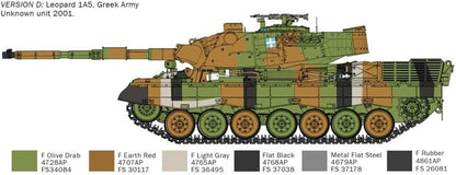 Italeri 6481S Leopard 1 A5