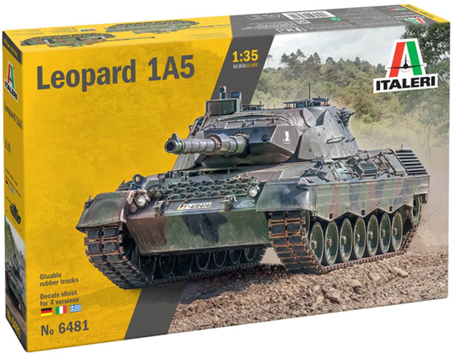 Italeri 6481S Leopard 1 A5