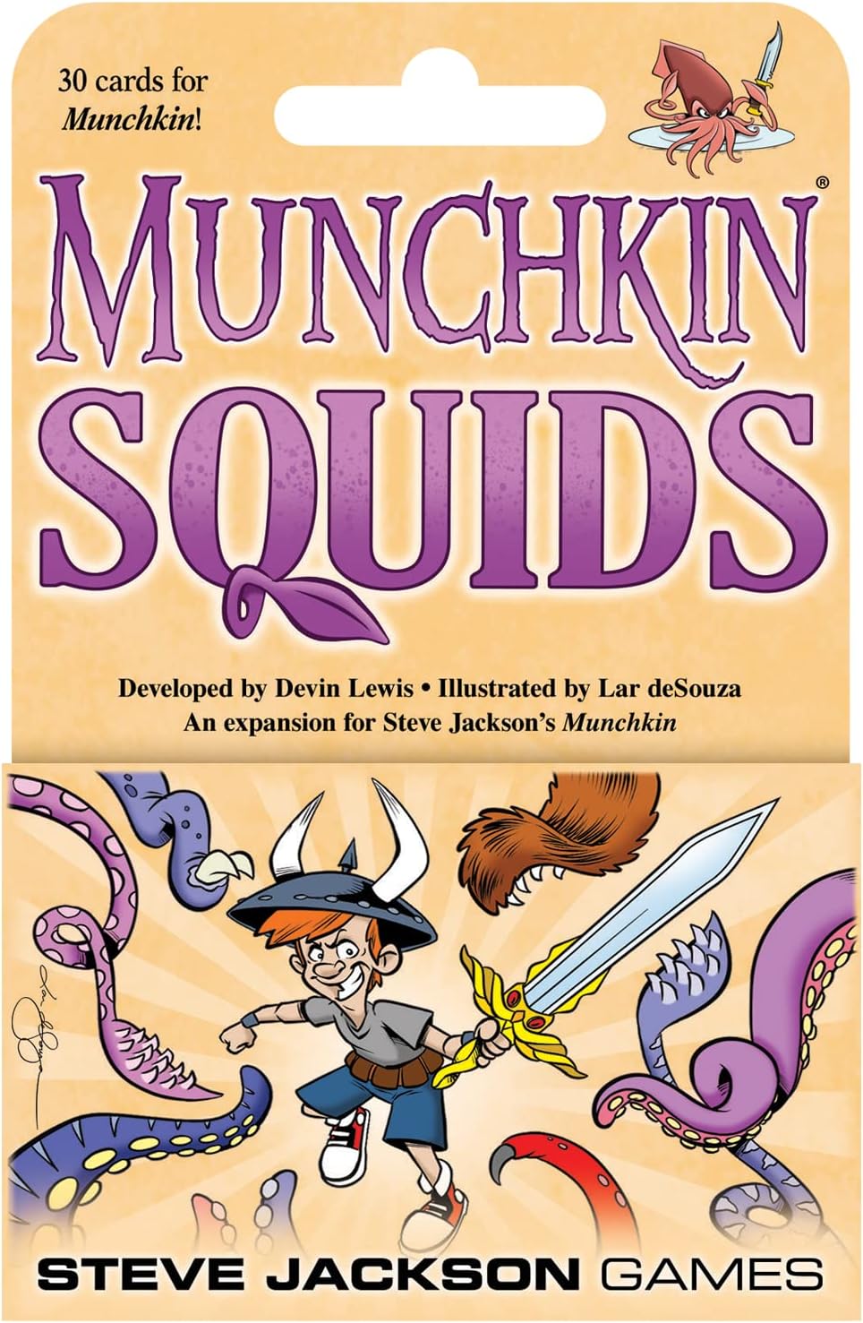 Steve Jackson Games | Munchkin Squids | Card Game | English