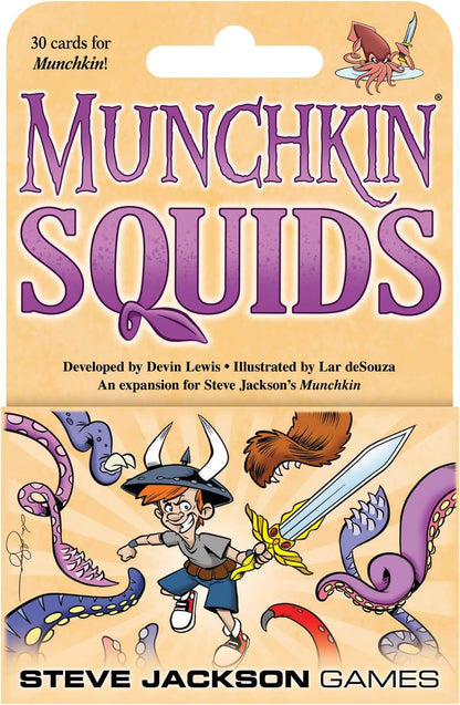 Steve Jackson Games | Munchkin Squids | Card Game | English