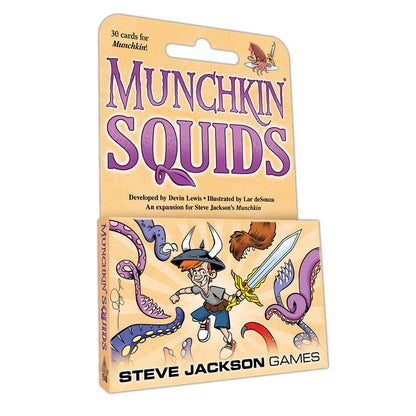 Steve Jackson Games | Munchkin Squids | Card Game | English
