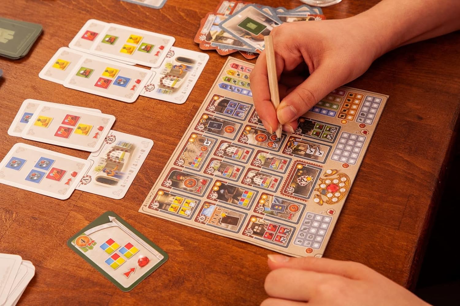 Pegasus Spiele- Estambul – Choose & Write Juegos de Cartas (PES55114G