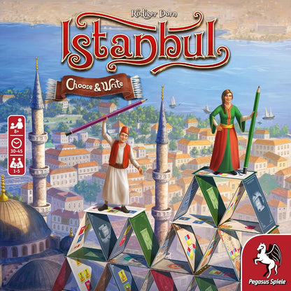 Pegasus Spiele- Estambul – Choose & Write Juegos de Cartas (PES55114G