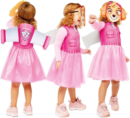 Amscan Official Nickelodeon Skye Paw Patrol Costume 3-4 and 4-6 years