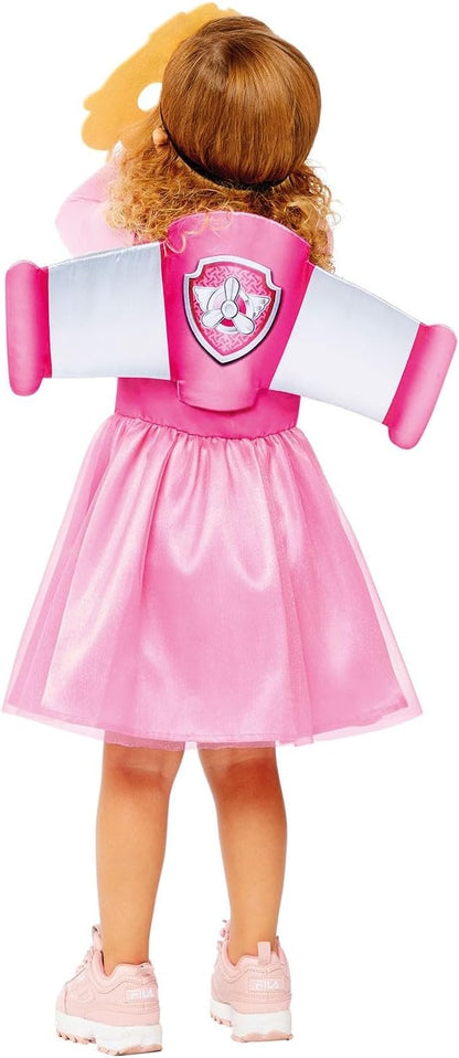 Amscan Official Nickelodeon Skye Paw Patrol Costume 3-4 and 4-6 years