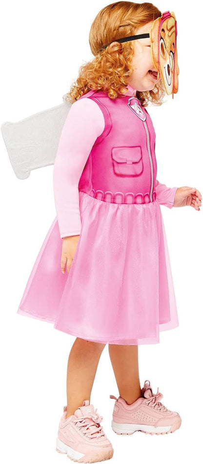 amscan Childs Girls Officially Licensed Paw Patrol Skye Book Day Week Fancy Dress Costume
