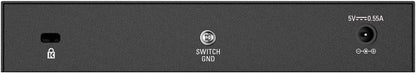 D-Link DES-108 – Switch de red con 8 puertos LAN Fast Ethernet 10/100 Mbps RJ-45, no gestionable Layer 2, carcasa metálica, negro