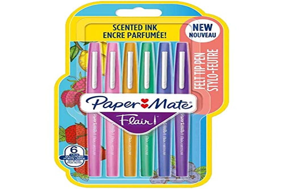 Paper Mate School Equipment Brand Model 1x6 Flair Pens Scented M