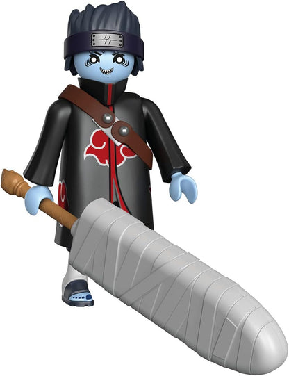PLAYMOBIL Naruto Shippuden 71117 Kisame mit Samehada Schwert und Tragegurt, kreativer Spielspaß für Animefans mit tollen Details und authentischen Extras, 10-teilig, ab 5 Jahren
