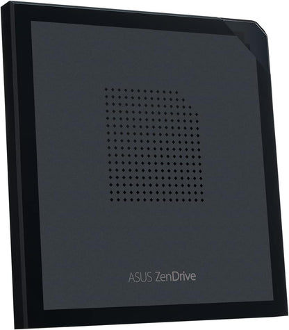ASUS SDRW-08V1M-U external ultraslim 8X DVD writer, Cable-Storage Design, USB Type C, Mac Compatible, 14.6mm Ultraslim, M-DISC support, Disc Encryption, NERO Backitup, E-Green, E-Media