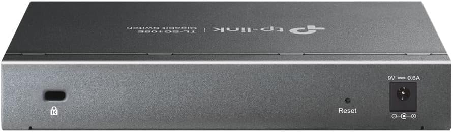 TP-Link TL-SG108E Switch Ethernet 8 Ports Gigabit Hub RJ45, Switch Manageable, Idéal partage de connexion et mise en réseau pour les petites entreprises et les bureaux domestiques