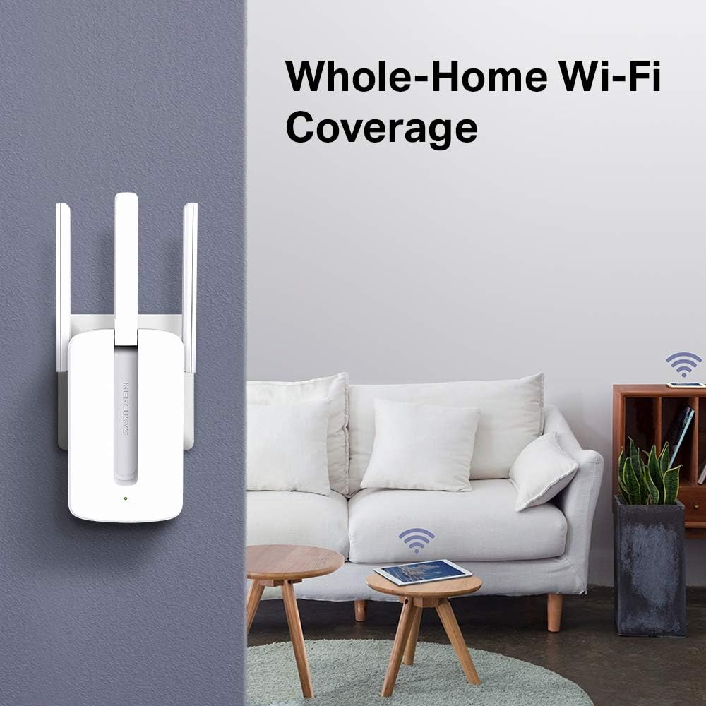 Mercusys WiFi N Repeater 300Mbps WiFi Network Extender Wireless Amplifier MW300RE (N300, 2 External Antenna