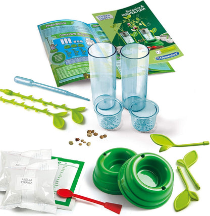Clementoni Wetenschap en spel - Botanische & Hydrocultuur Wetenschapsspel voor kinderen, 8 jaar, meerkleurig, 19151