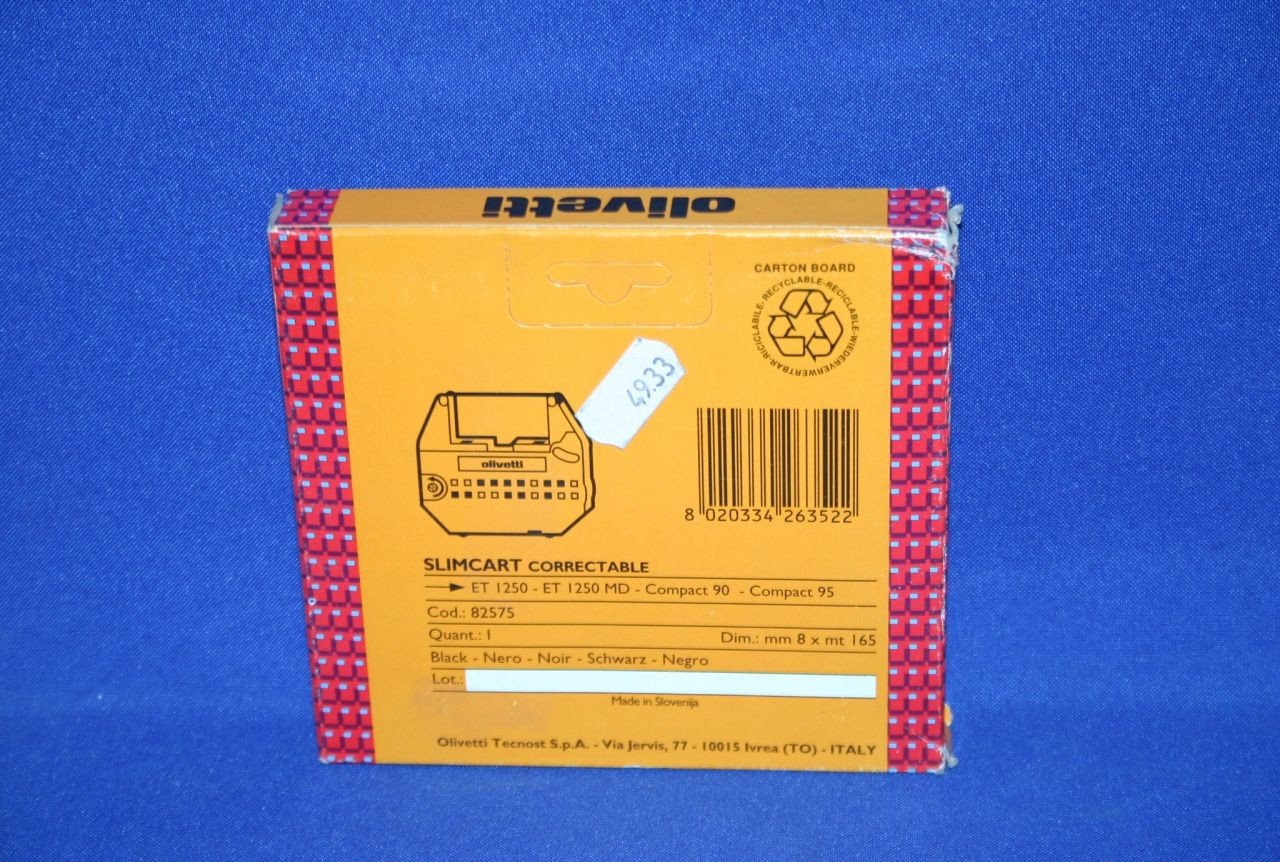 Olivetti 82575 Original Fax and Copiers Cartridge - Yellow