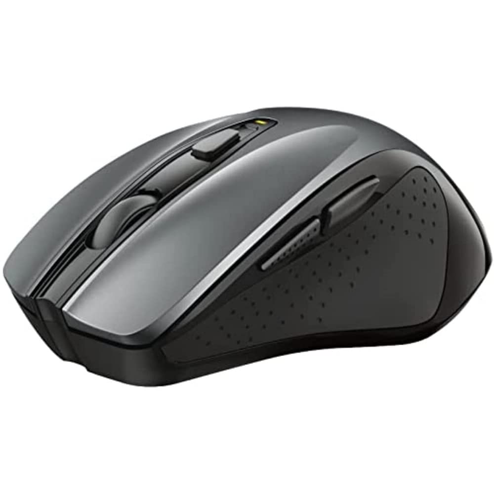 Trust Nito Wireless Mouse, 6 Buttons, 800-2200 DPI, Ergonomic, USB Micro-receiver, PC/Mac/Macbook/Laptop/Chromebook